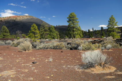 Sunset Crater at the National Monument